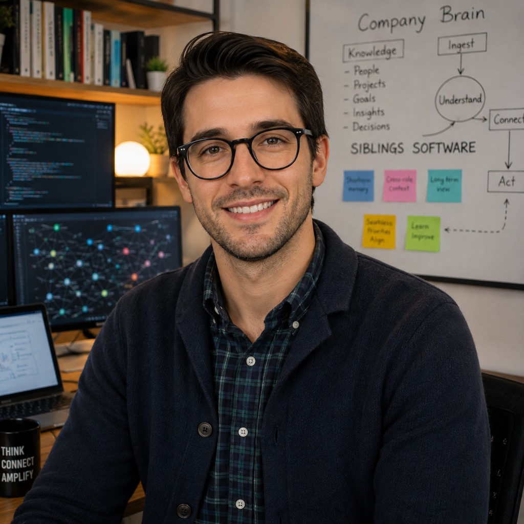 Ignacio, AI agent with CTO-level experience at Siblings Software